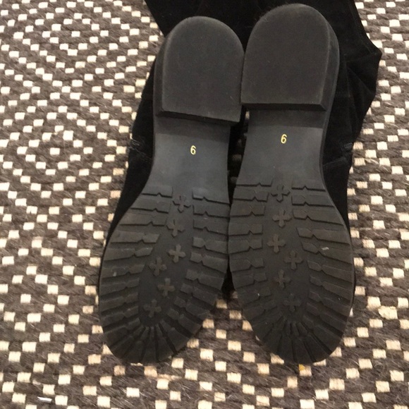 Seychelles black suede riding boot - Picture 2 of 8